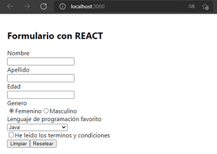 Manejo Simple De Formularios Con React JS | MZL